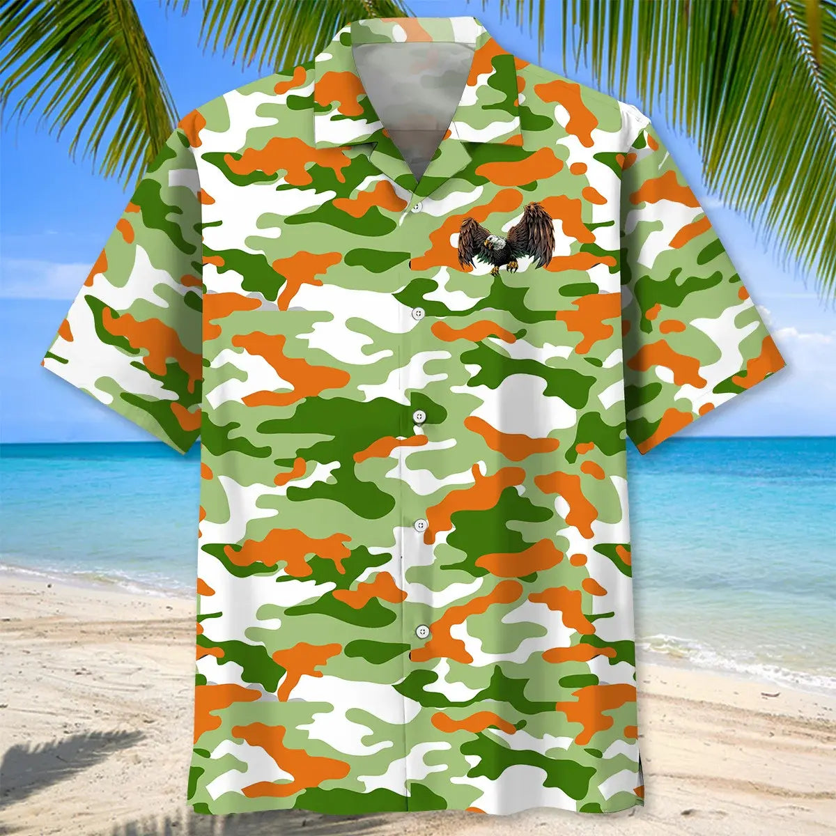 Lucky Believing Saint Patrick's Day Hawaiian Shirt For Summer Vacation, Beach Travel, And Casual Wear