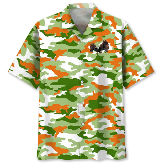 Lucky Believing Saint Patrick's Day Hawaiian Shirt For Summer Vacation, Beach Travel, And Casual Wear