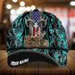 Awesome Deerhorn Hunting Personalized Classic Cap For Holiday Trips Daily Outfits And Thoughtful Gifting