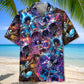 Energetic Drummer Hawaiian Shirt For Coastal Travel, Casual Events, And Comfortable Summer Wear