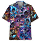 Energetic Drummer Hawaiian Shirt For Coastal Travel, Casual Events, And Comfortable Summer Wear