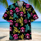 Fantasy Mushroom Dirt Bike Racing Hawaiian Shirt For Island Vacations, Resort Wear, And Relaxed Seasonal Style
