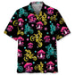 Fantasy Mushroom Dirt Bike Racing Hawaiian Shirt For Island Vacations, Resort Wear, And Relaxed Seasonal Style