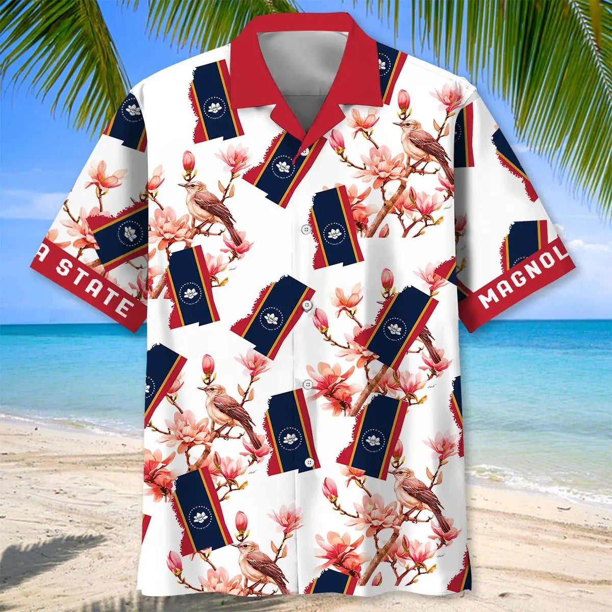 Magnolia State Proud Hawaiian Shirt For Island Adventure And Summer Event Style