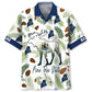 Maine Pine Tree State Hawaiian Shirt For Outdoor Event, Beach Travel, And Daily Summer Wear