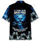 Neon Mechanic Skull Hawaiian Shirt For Tropical Holidays, Outdoor Gatherings, And Everyday Comfort