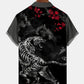 Creative Tie Dye Tiger Hawaiian Shirt For Nature Fans, Resort Trips, And Comfortable Warm Weather Wear