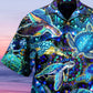 Turtle Creative Pattern Hawaiian Shirt For Island Vacations, Weekend Events, And Relaxed Everyday Outfits