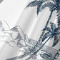 Coconut Creative Pattern Hawaiian Shirt For Resort Trips, Coastal Parties, And Warm Weather Style