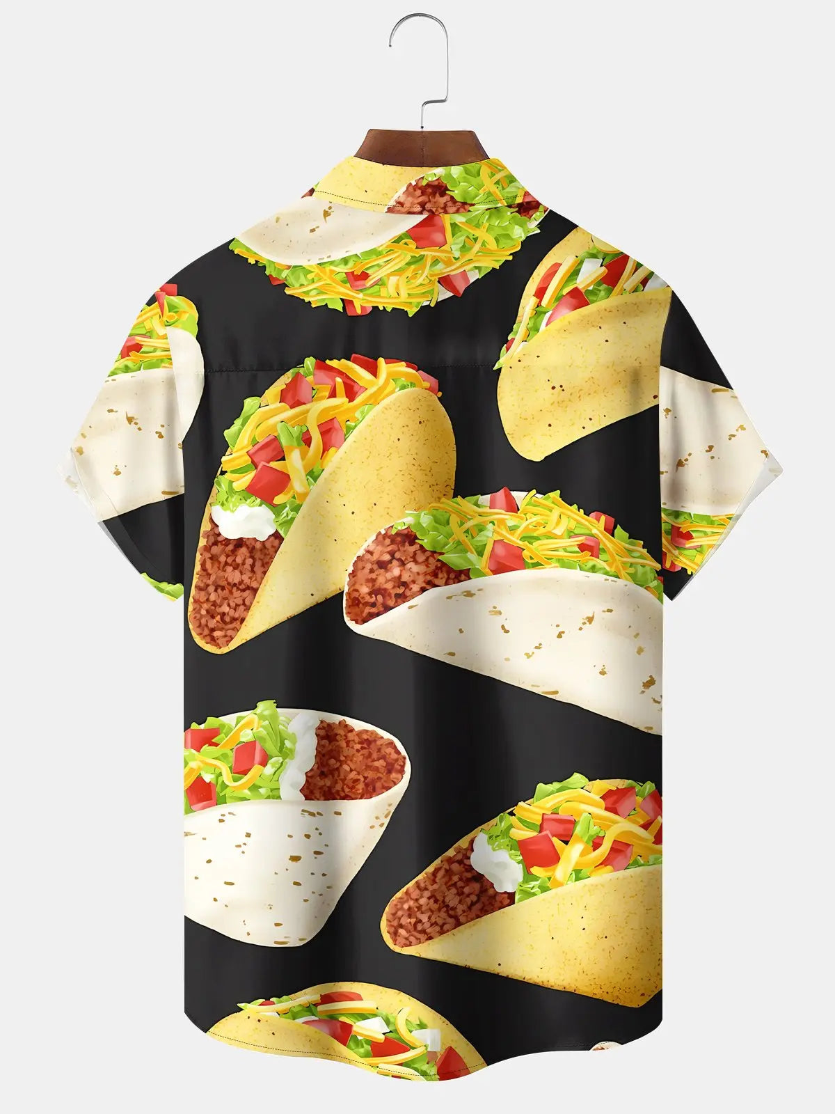 Food Taco Hawaiian Shirt For Resort Trips, Coastal Parties, And Warm Weather Style