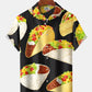 Food Taco Hawaiian Shirt For Resort Trips, Coastal Parties, And Warm Weather Style