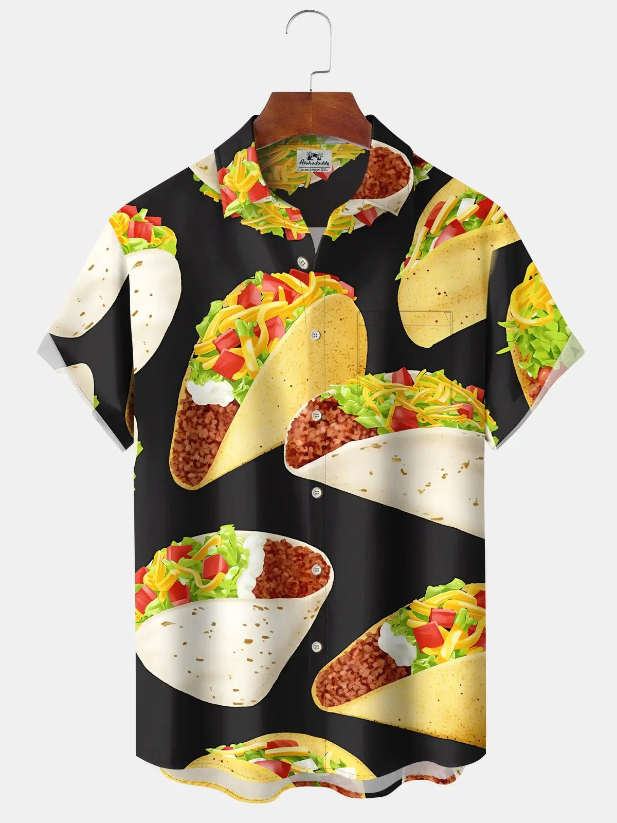 Food Taco Hawaiian Shirt For Resort Trips, Coastal Parties, And Warm Weather Style