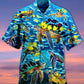 Turtle Fish Hawaiian Shirt For Beach Days, Summer Outings, And Thoughtful Gift Giving