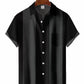 Solid Bowling Hawaiian Shirt For Beach Days, Summer Outings, And Thoughtful Gift Giving