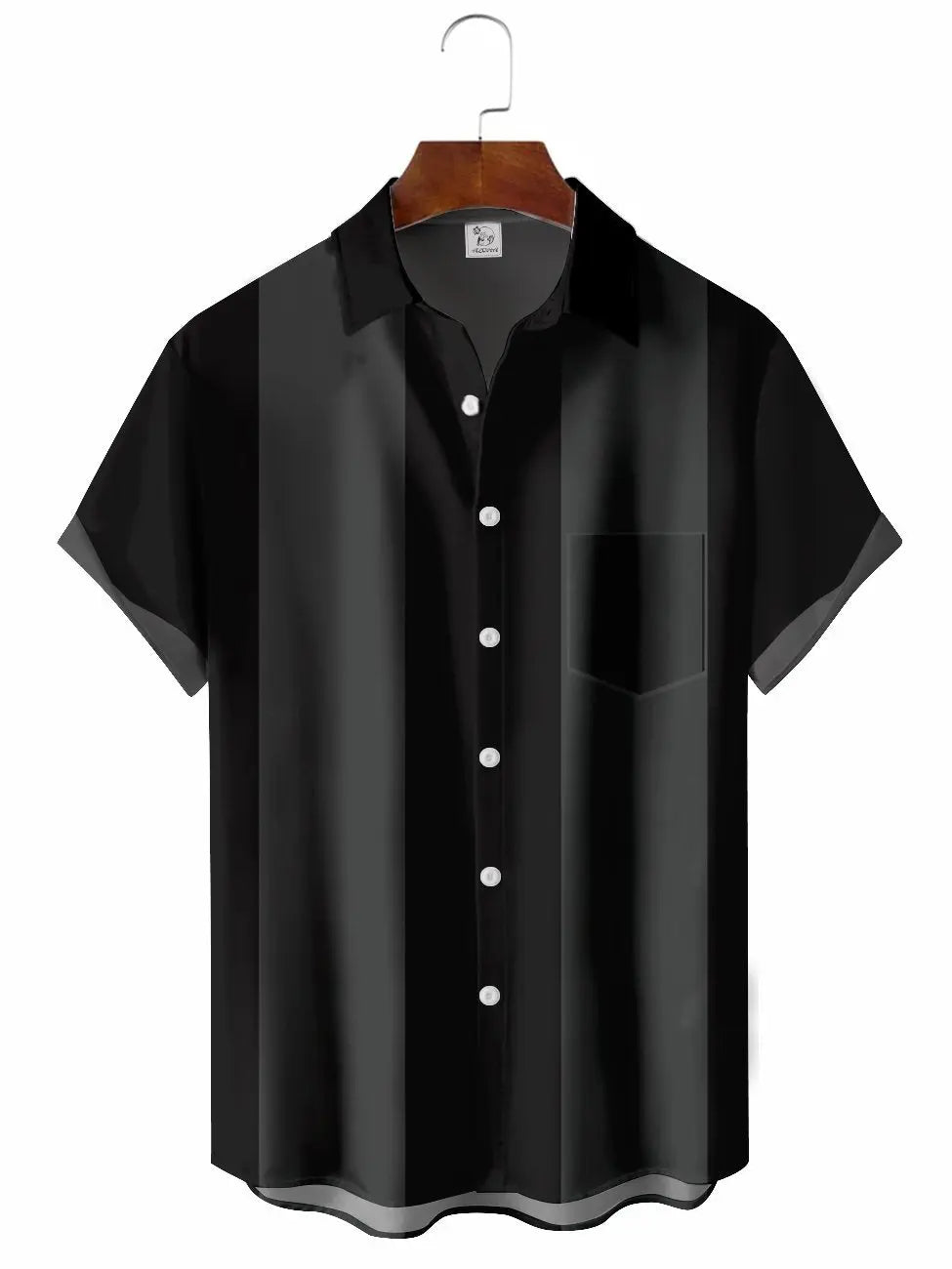 Solid Bowling Hawaiian Shirt For Beach Days, Summer Outings, And Thoughtful Gift Giving