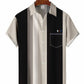 Stripes Bowling Hawaiian Shirt For Tropical Holidays, Outdoor Gatherings, And Everyday Comfort