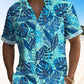 Tropical Leaves Hawaiian Shirt For Beach Days, Coastal Adventures, And Thoughtful Gift Giving