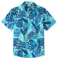 Tropical Leaves Hawaiian Shirt For Beach Days, Coastal Adventures, And Thoughtful Gift Giving
