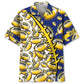 Michigan Heritage Football Hawaiian Shirt For Coastal Travel, Casual Events, And Comfortable Summer Wear