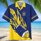 Michigan Heritage Football Proud Hawaiian Shirt For Resort Trips, Coastal Parties, And Warm Weather Style