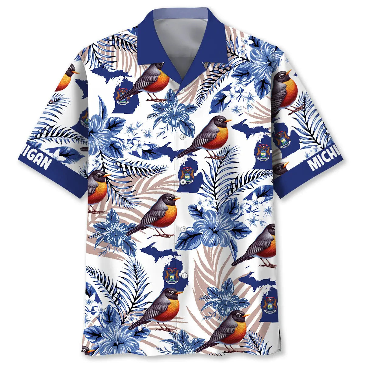 Michigan State Proud Hawaiian Shirt For Warm Weather Outing And Weekend Wear