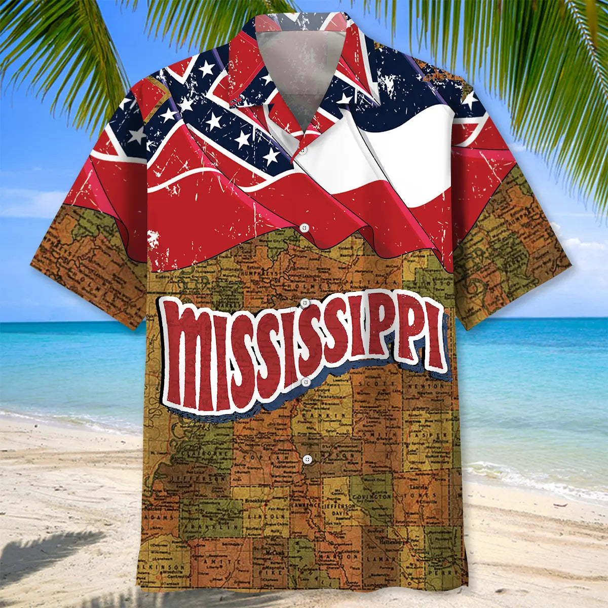 Mississippi State Proud Hawaiian Shirt For Warm Weather Outing And Casual Outdoor Style