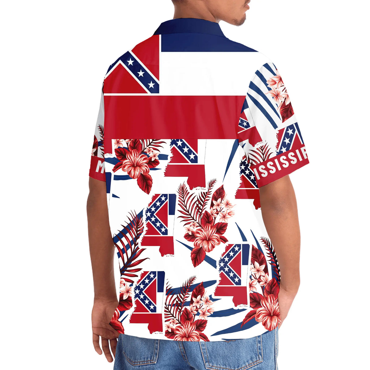 Mississippi State Proud Hawaiian Shirt For Seasonal Celebration, Warm Weather Outing, And Coastal Style