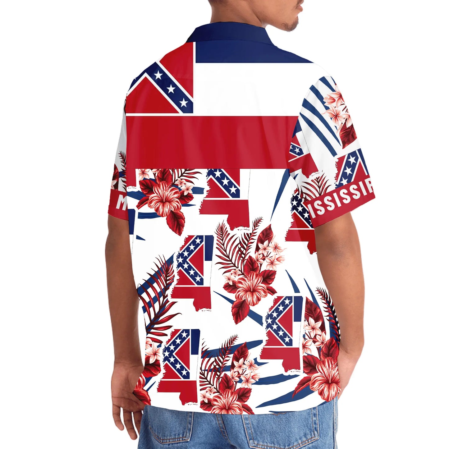 Mississippi State Proud Hawaiian Shirt For Seasonal Celebration, Warm Weather Outing, And Coastal Style