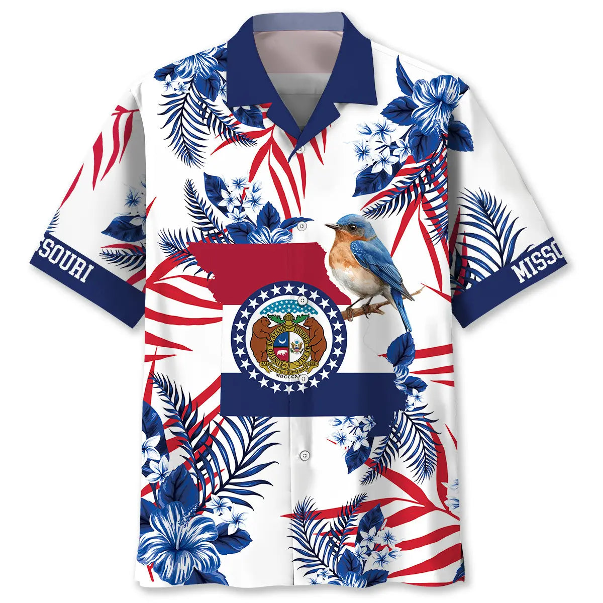 Missouri Show Me State Hawaiian Shirt For Island Getaway, Summer Gathering, And Memorable Gifting