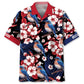 Missouri State Eastern Bluebird Black Hawaiian Shirt For Resort Holiday, Summer Vacation, And Island Inspired Style