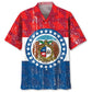 Missouri Heritage Flag Hawaiian Shirt For Summer Vacation, Beach Travel, And Casual Wear