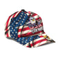 Custom Proud American Eagle Personalized Name Classic Cap For Weekend Outings Holidays And Thoughtful Gifting