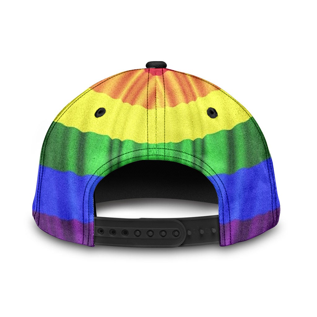 Custom Pride Together We Rise Personalized Name Classic Cap For Parties Vacations And Relaxed Daily Outfits