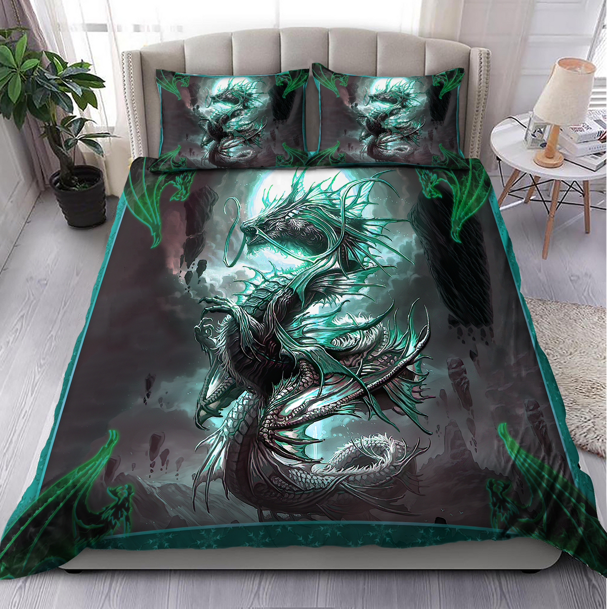 Dragon Fantasy Bedding Cover For Fantasy Bedroom Decor