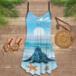 Turtle Beach Coming V-Neck Sleeveless Cami Dress For Island Holidays And Thoughtful Gifting