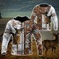 Hunting Love Deer Hoodie For Hunting Season Outdoor Activities And Relaxed Layering