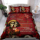 Sugar Skull Couple Love Gift Bedding Cover For Gothic Bedroom Decor