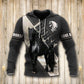 Black Friesian Horse Hoodie For Rustic Travel Casual Adventures And Gift Giving