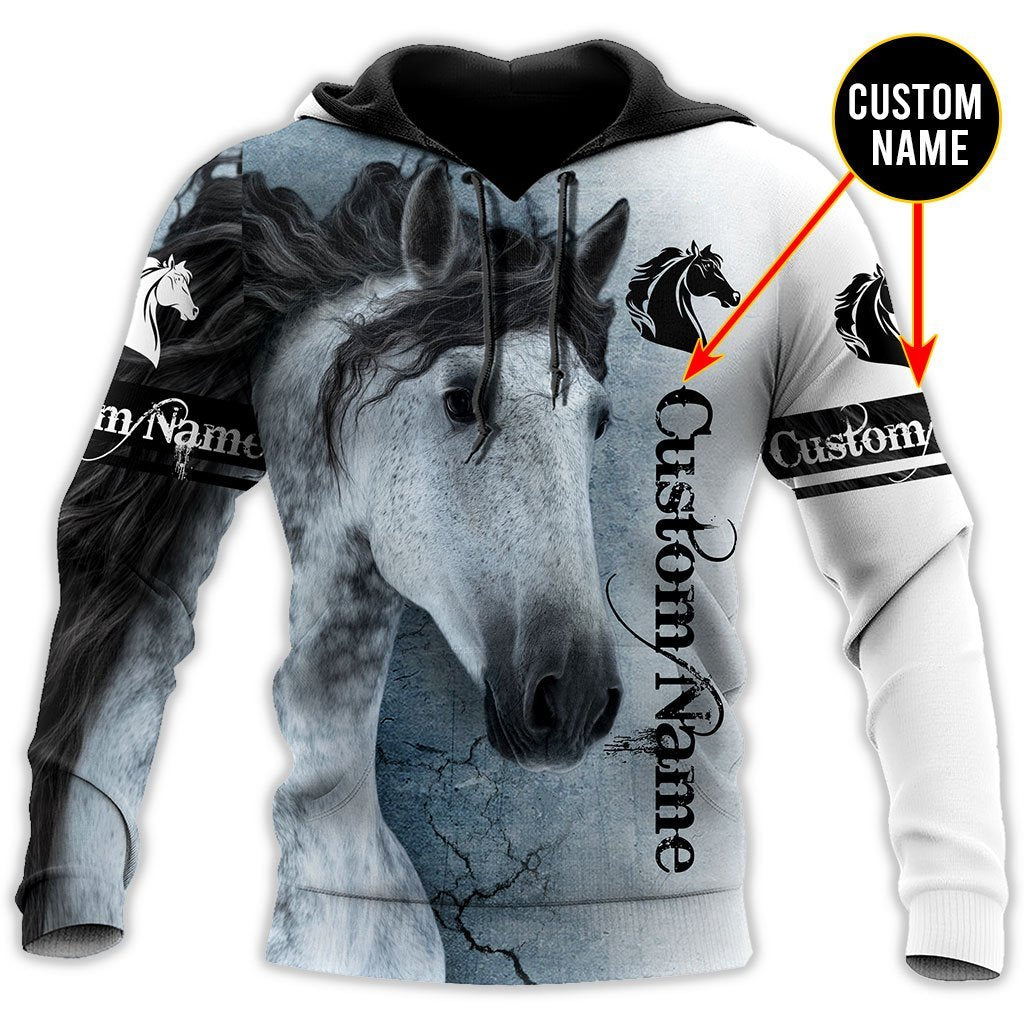 Horse Hoodie For Horse Inspired Streetwear Holidays And Comfortable Outfits