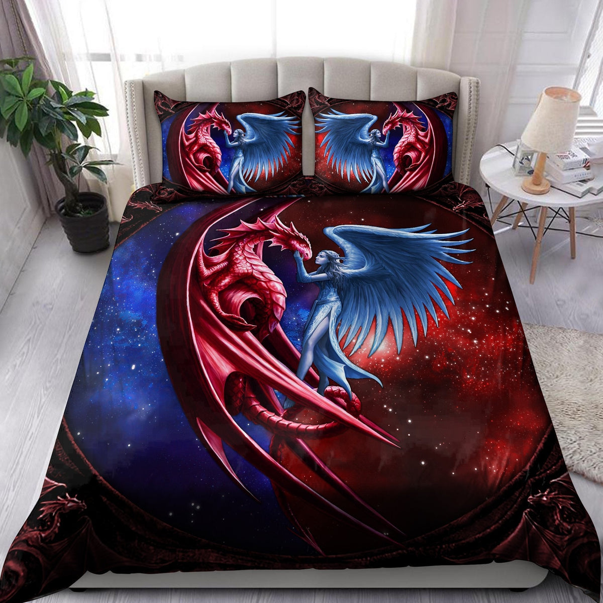 Dragon Fantasy Bedding Cover For Fantasy Bedroom Decor