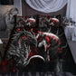 Red Dragon And Wolf Fantasy Bedding Cover For Fantasy Bedroom Decor