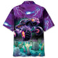 Monster Truck Lightning Hawaiian Shirt For Tropical Holidays, Outdoor Gatherings, And Everyday Comfort