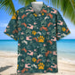 Motocross Dog Hawaiian Shirt For Automotive Enthusiasts, Coastal Trips, And Casual Warm Weather Style