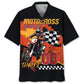 Motocross Champion Custom Number Hawaiian Shirt For Motorsport Events, Beach Travel, And Thoughtful Gift Giving