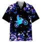 Motocross Nature Hawaiian Shirt For Coastal Travel, Casual Events, And Comfortable Summer Wear