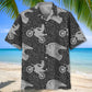 Motocross Pattern Hawaiian Shirt For Coastal Travel, Casual Events, And Comfortable Summer Wear