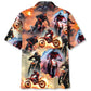 Motocross Racing Road Hawaiian Shirt