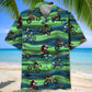 Motocross Seamless Pattern Hawaiian Shirt For Road Trip Adventures, Resort Days, And Comfortable Everyday Wear