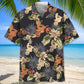 Tropical Motocross Hawaiian Shirt For Road Trip Adventures, Resort Days, And Comfortable Everyday Wear