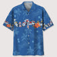 Floral Tropical Motorcycle Hawaiian Shirt For Tropical Holidays, Outdoor Gatherings, And Everyday Comfort